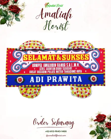 Papan Bunga Ucapan Selamat Buntu